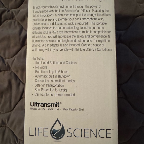 Purple Car Diffuser Device - Picture 2 of 2